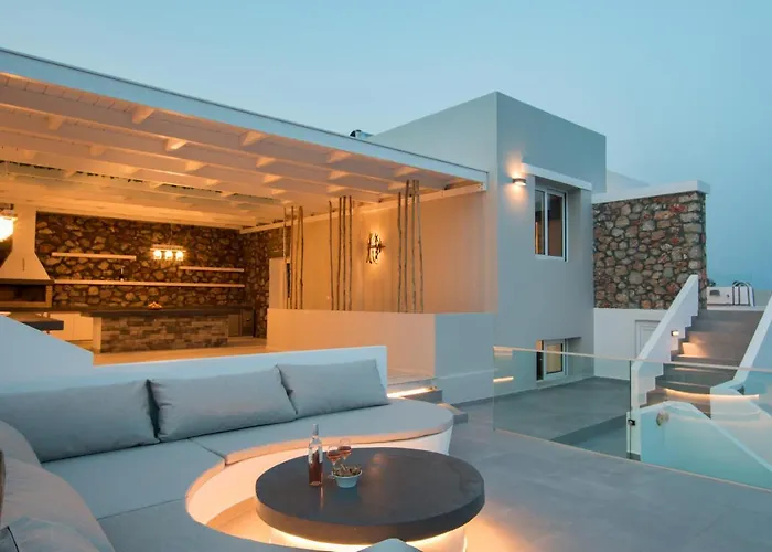 Theros Luxury Villas Апарт-отель Damatria