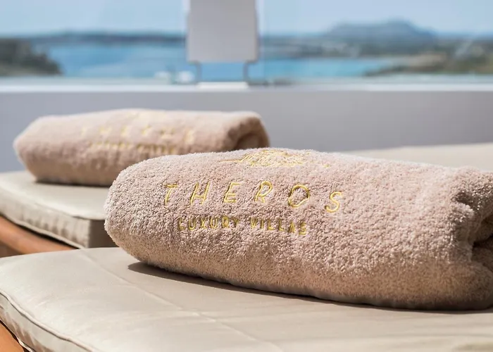 アパートホテル Theros Luxury Villas Damatria